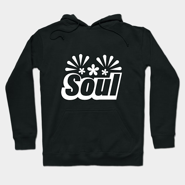 Beautiful soul artistic typography design Hoodie by BL4CK&WH1TE 